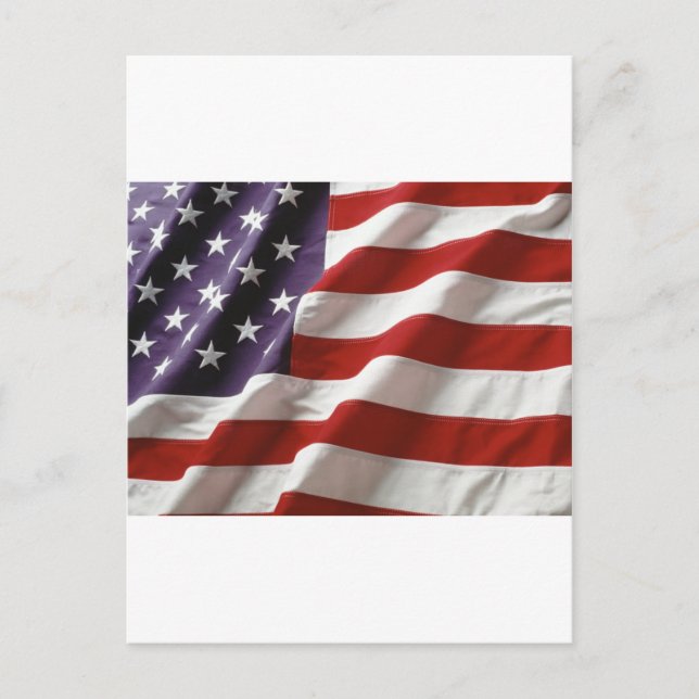 Postal Bandera estadounidense (Anverso)