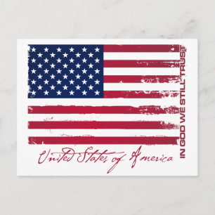 Postal Bandera estadounidense