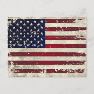 Postal Bandera estadounidense