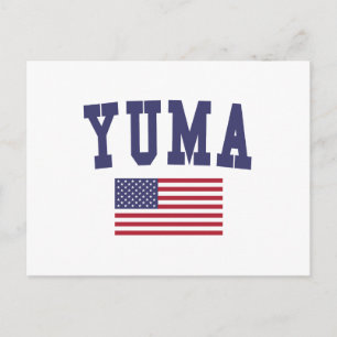 Postal Bandera estadounidense de Yuma