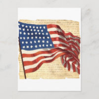 Bandera estadounidense vintage
