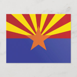 Postal Bandera Estatal de Arizona, Estados Unidos