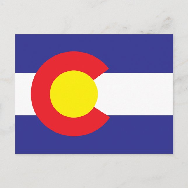 Postal Bandera Estatal de Colorado.png (Anverso)