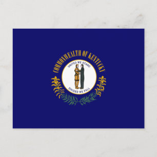 Postal Bandera Estatal de Kentucky