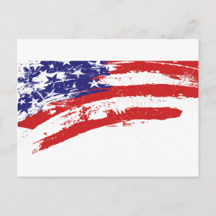 Postal Bandera Estrella de los Estados Unidos/Estados Uni