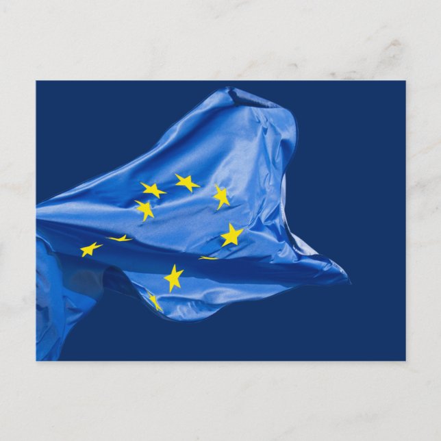 Postal Bandera europea (Anverso)