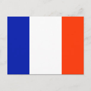 Postal bandera francesa
