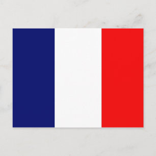 Postal Bandera francesa