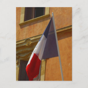 Postal bandera francesa