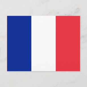 Postal Bandera francesa (Francia)