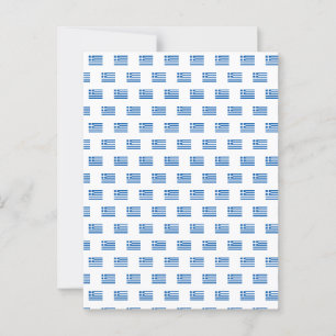 Postal Bandera griega