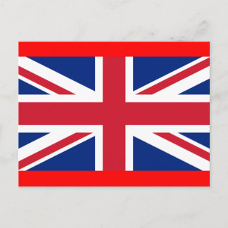 Postal bandera inglesa