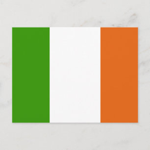 Postal Bandera irlandesa