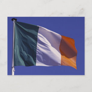 Postal Bandera irlandesa