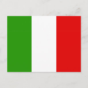 Postal Bandera italiana