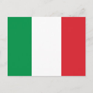 Postal Bandera italiana