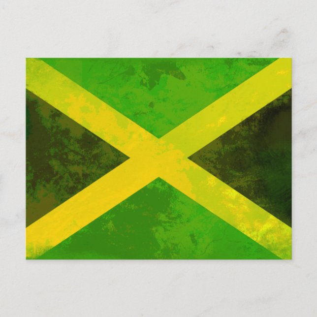 Postal bandera jamaica - raíces de reggae (Anverso)