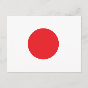 Postal bandera japonesa