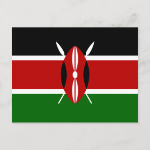 Postal Bandera keniana (Kenya)