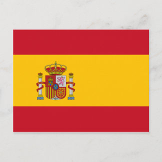 Postal Bandera Nacional de España