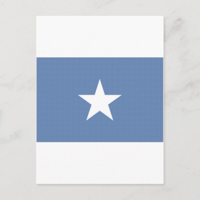 Postal Bandera nacional de Somalia (Anverso)