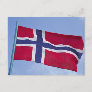 Postal bandera noruega RF)