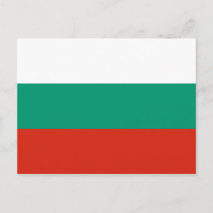 Postal Bandera patriótica búlgara