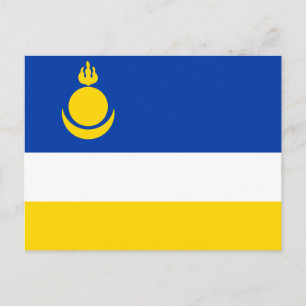 Postal Bandera Patriótica de Buriatia