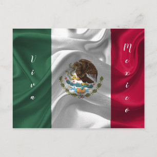 Postal Bandera personalizar Viva México