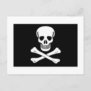 Postal Bandera pirata