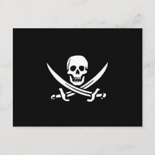 Postal Bandera pirata