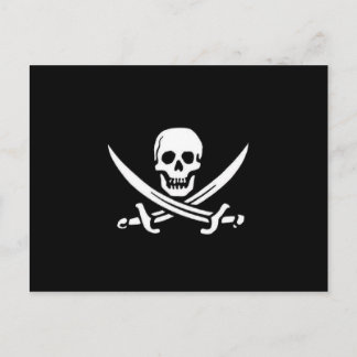 Postal Bandera pirata
