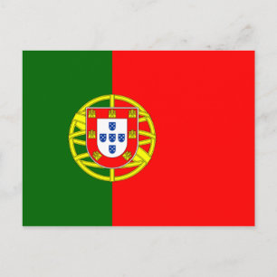 Postal Bandera portuguesa (Portugal)