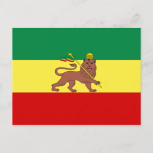 Postal Bandera rastafari (Rastafarianismo) (Rasta)