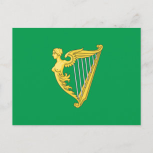 Postal Bandera republicana irlandesa