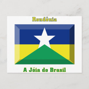 Postal Bandera Rondônia Gem