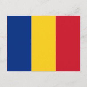 Postal Bandera rumana (Rumania)