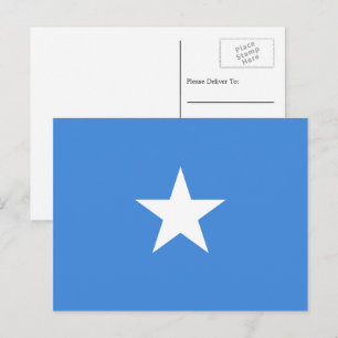 Postal Bandera somalí, bandera de Somalia