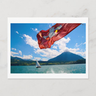Postal bandera suiza
