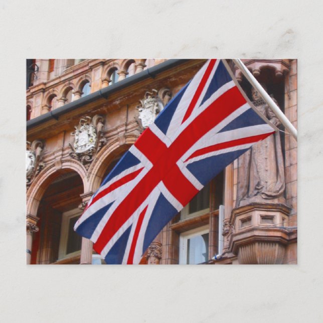 Postal bandera union jack (Anverso)