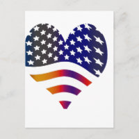 bandera usa corazón amor americano honor tropas ra