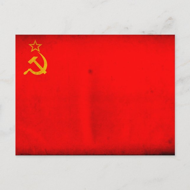 Postal Bandera USSR (Anverso)