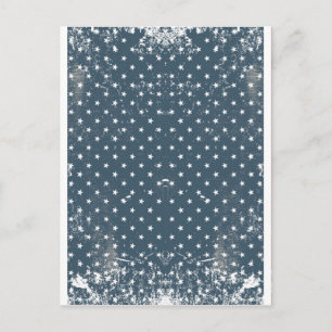 Postal bandera vertical americana