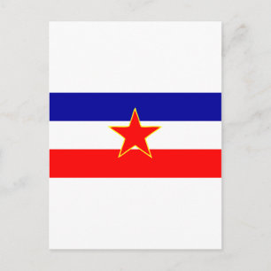 POSTAL BANDERA YUGOSLAVIA
