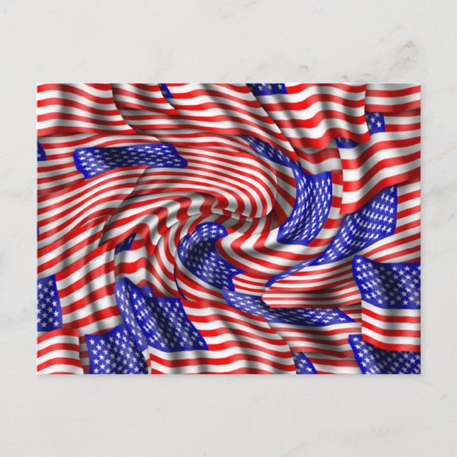 Postal Banderas (Anverso)