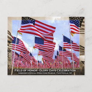 Postal Banderas de Estados Unidos