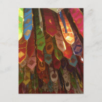 Banderas de oración, Chiang Mai, Tailandia