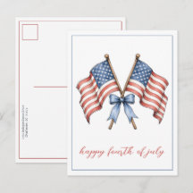 Banderas Patrióticas Americanas Cuatro de Julio