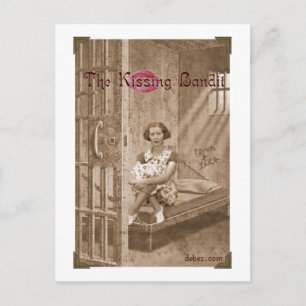 Postal Bandido de besos