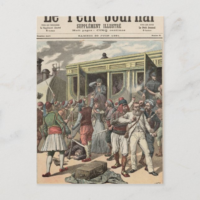 Postal Bandidos en Oriente (Anverso)